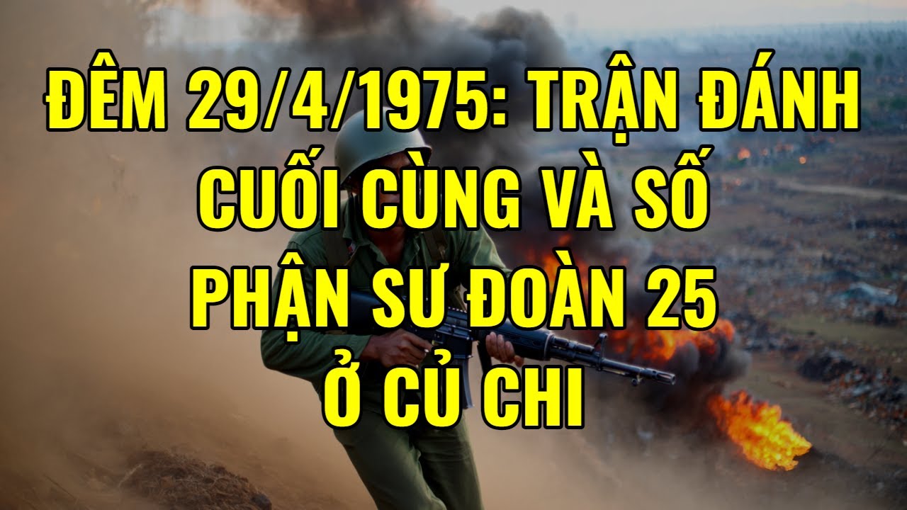 Trận Đánh Cuối Cùng Và Số Phận Sư Đoàn 25 Ở Củ Chi | Hồi Ký Miền Nam VN