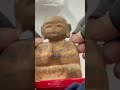 チャレンジ仏像彫刻4641「お地蔵さま」by清Ｎ　　　How to Sculpting as a hobby by ouka in Japan