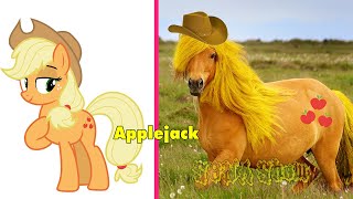 My Little Pony: Applejack and Friends IN REAL LIFE 👉@SONA_Show