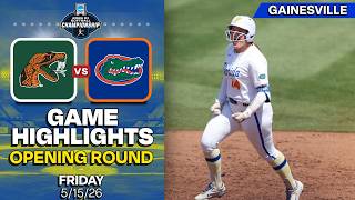 Florida A&M vs Florida Softball Highlights | NCAA Regional Opening Round (2026)