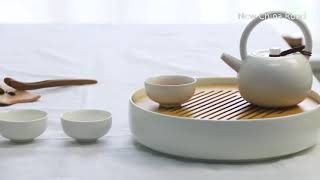 Chinese Modern and Delicate Ceramic Tea Set