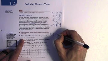 1.2 Exploring Absolute Value 1 of 2