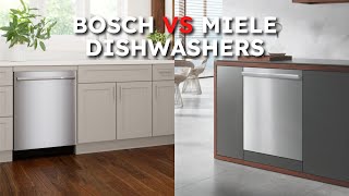 Top Tier Dishwasher Brands: Bosch vs. Miele | Which Cleans Better?