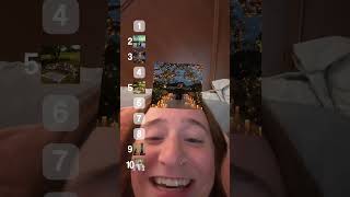 Reacting to where I’d want to be proposed to at