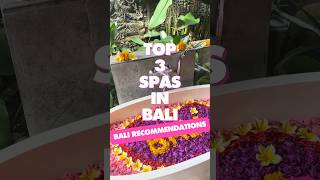 BEST BALI SPA SPOTS UNDER $50!!#bali #spa #balispa #baliisland #balitrip #balihack #balitips