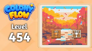 Colony Flow level 454 walkthrough solution gameplay 