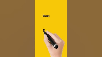 feast ka matlab kya hota hai ||  feast meaning in Hindi || #shorts