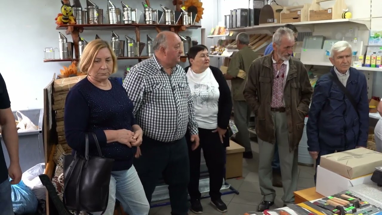 Ювілейний 20-й зїзд "Бджолярський Круг" м. Боярка на базі ТОВ "Київоблбджолопром". Зустріч гостей.