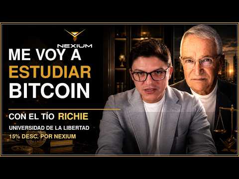 I'm going to study Bitcoin with Ricardo Salinas | Universidad de la Libertad