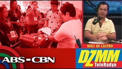 Watchdog files complaint vs Comelec execs | DZMM