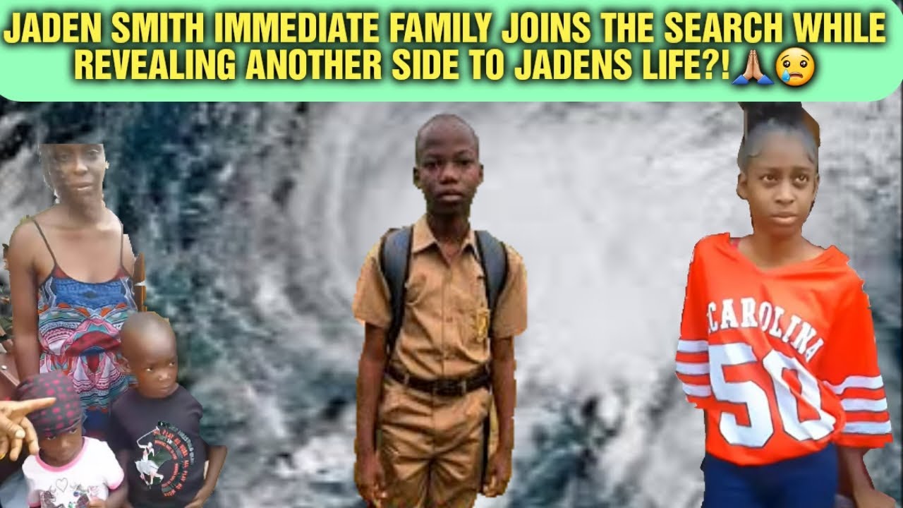 Семья пропавшего без вести ученика старшей школы Манчестера Джейдена Смита раскрыла информацию о ...