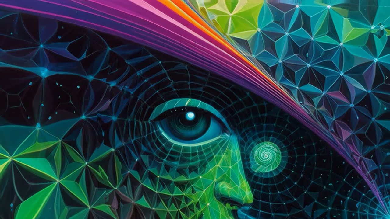 [4K UHD] Echoes of the Infinite Mind | Psychedelic Trippy Visuals for ...