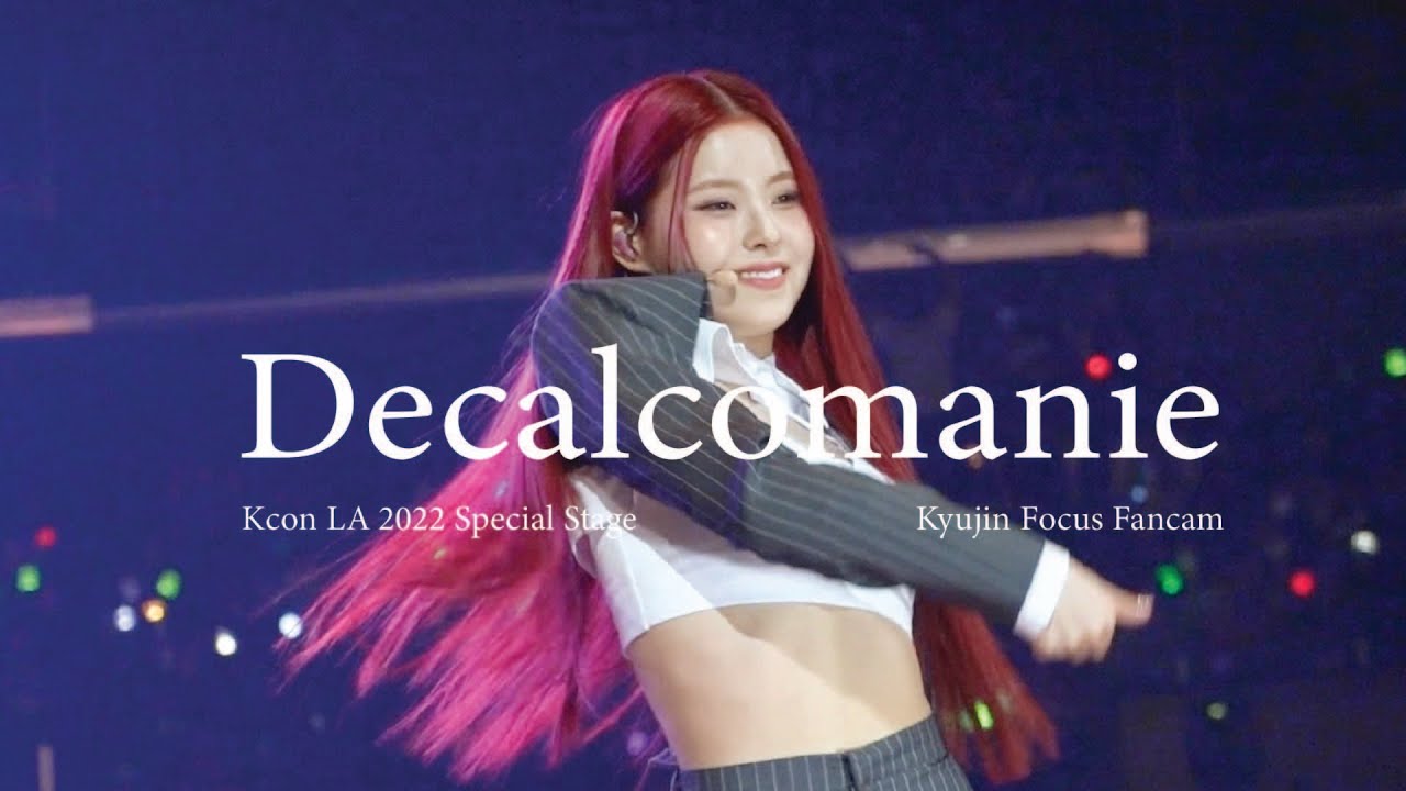 NMIXX (엔믹스) Kcon LA 2022 | 'Decalcomanie' cover KYUJIN Focus Fancam