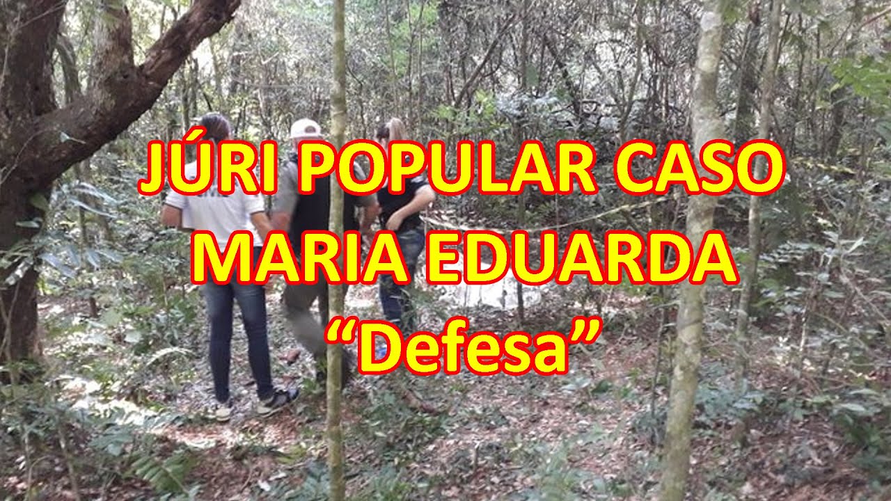 Julgamento do caso Maria Eduarda. Defesa - YouTube