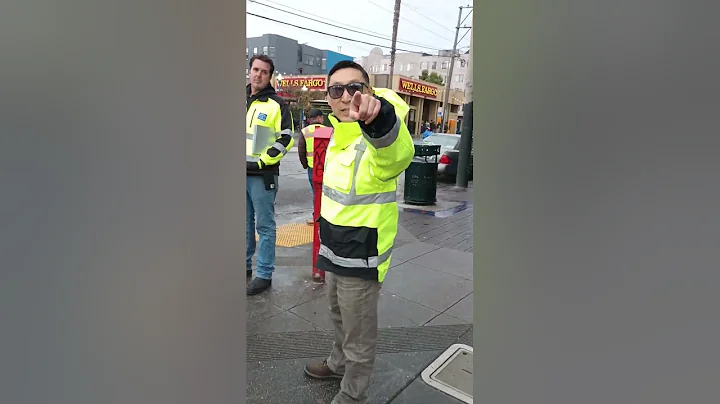 DPW worker cusses at citizen.