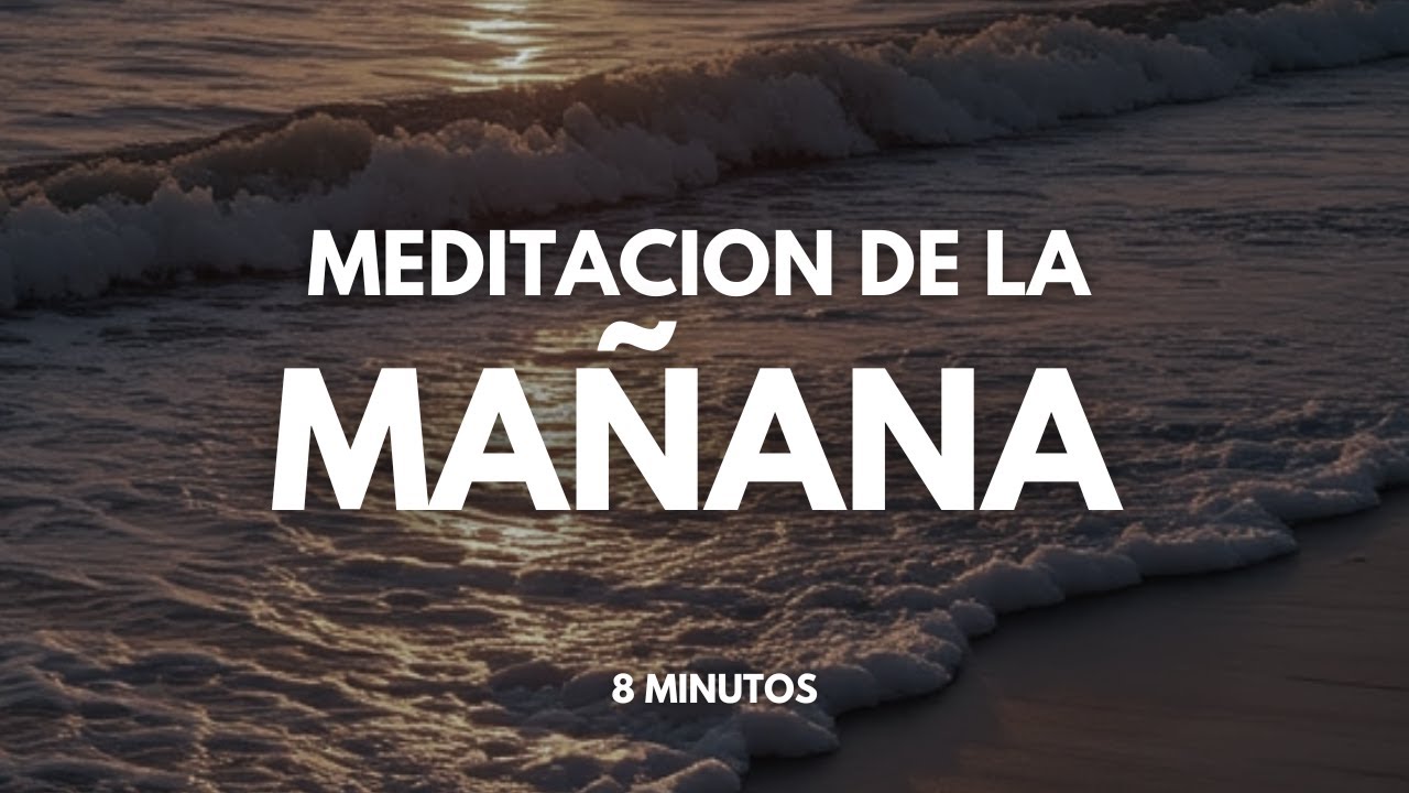 Meditación CORTA de la mañana - SUELTA y CONFÍA ☀️ - 8 minutos mindfulness