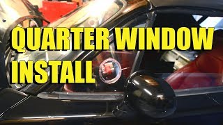 Moss Miata Quarter Window Install