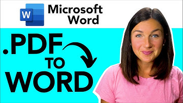 How to Open, Convert, and Edit a .PDF in Microsoft Word - How to Convert PDF to Word