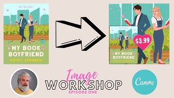 Turn YOUR book cover into 👉 a killer Facebook Ad 🏆with Canva 🎨 (The Image Workshop - Ep. 1)