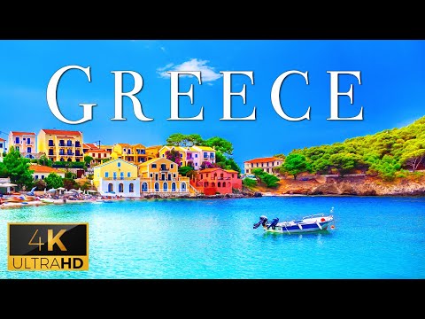 GREECE Relaxing Piano Music With Wonderful Nature Videos For Stress Relief