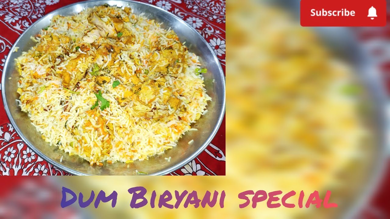 Hyderabadi Chicken Dum Biryani. Special Dum Biryani# दम बिरयानी बनाने का तरीका, 