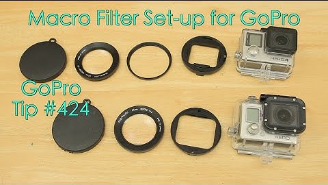 Macro Filter Land Shoot Set-up for GoPro - GoPro Tip #424 | MicBergsma