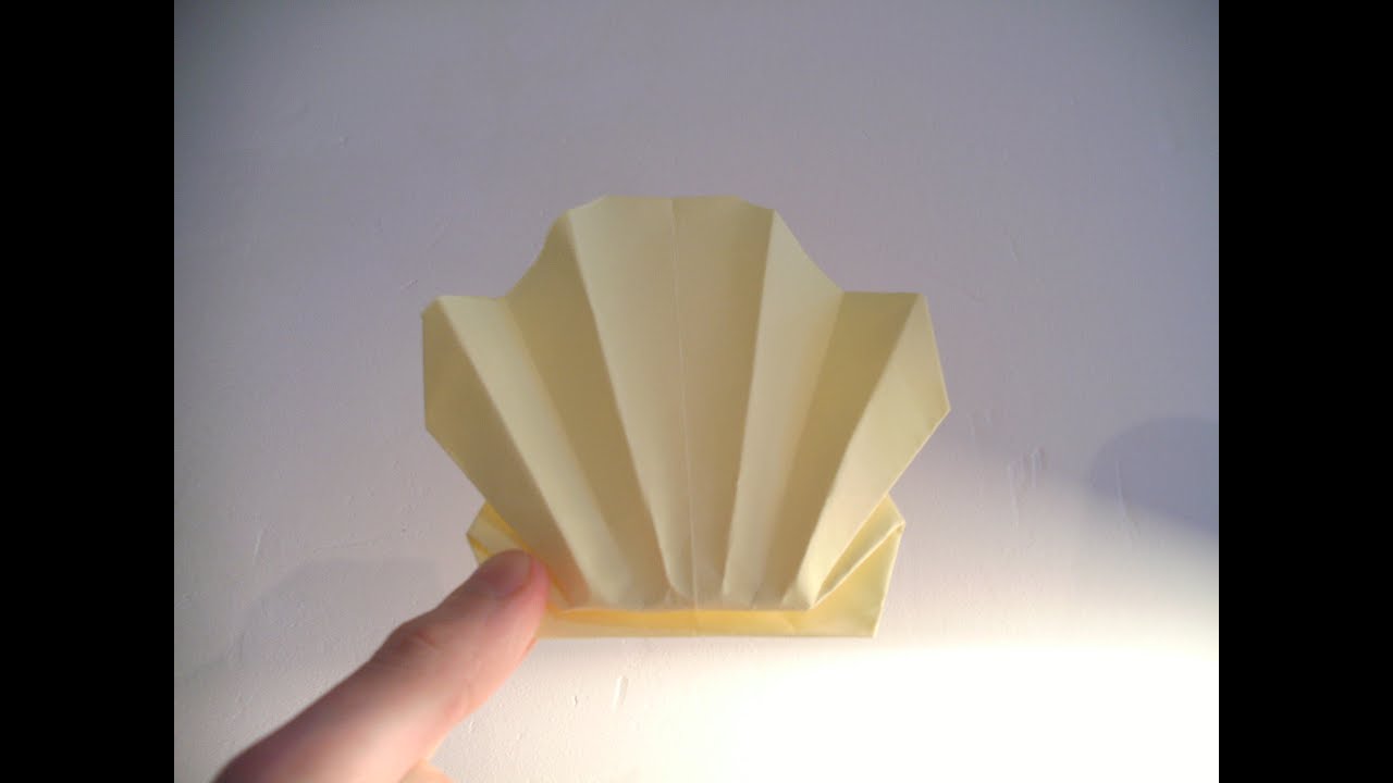 Origami Shell - YouTube