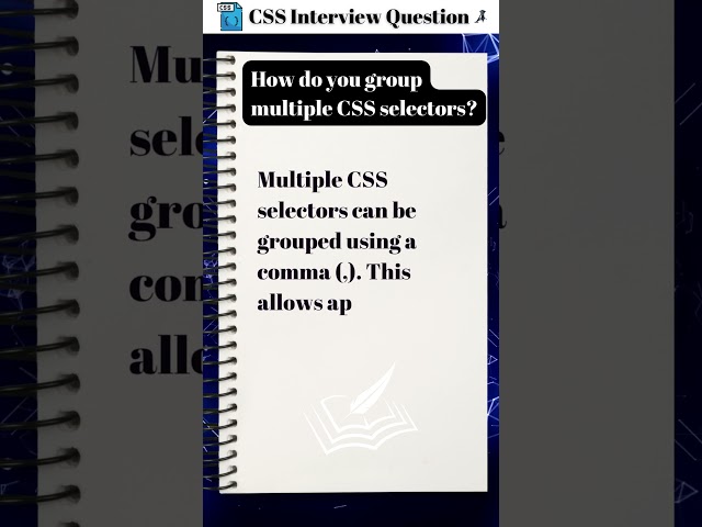 #013 Quick CSS Interview Question! 🎓🌟 #cssinterview #shorts #css
