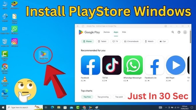 How to open and Download Play Store for PC- Play Store