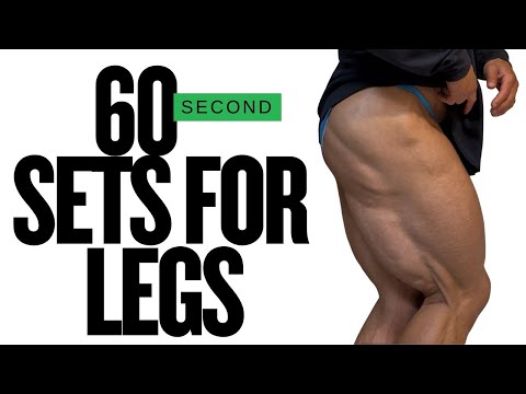 One Minute Leg Workout (Mega-Pump)