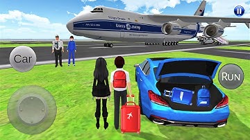 Car to Plane Travelling Experience Today ✈️🚗 3D Driving Class 2025 - Android iOS Car Game Gameplay🎮