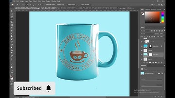How to make a coffee mug mockup Photoshop tutorials#photoshop
