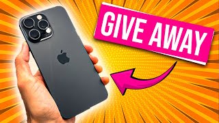 iPhone Giveaway 2024 | Win a Free iPhone 15 Pro Max #iPhone15ProMax