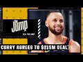 Steph Curry signs $215M extension with Warriors | The Jump