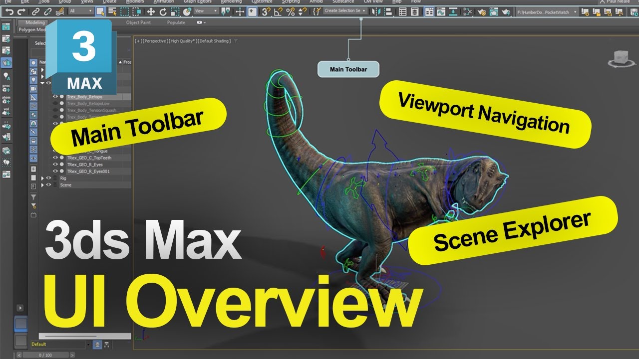 Autodesk 3ds Max UI Overview!