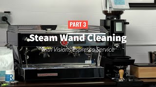 @lamarzocco Linea PB Cleaning Guide PART 3 (Final): Steam Wand Cleaning #espressomachine