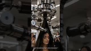 AI HAIR STYLING MACHINE 🤯 | Perfect Bun in Seconds (Future Concept)