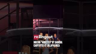Doechii Arrested by Sabrina Carpenter at Lollapalooza