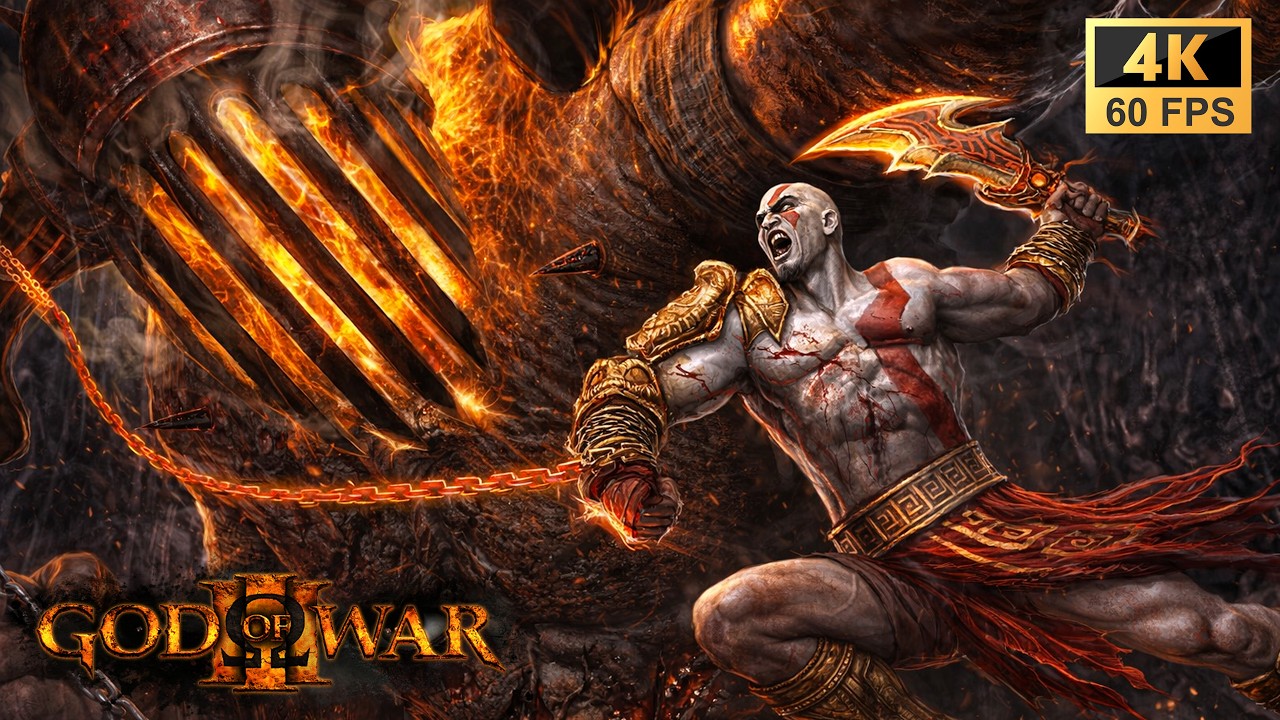 God of War 3 Remastered  | New Game PS4 | 4K HDR 60fps
