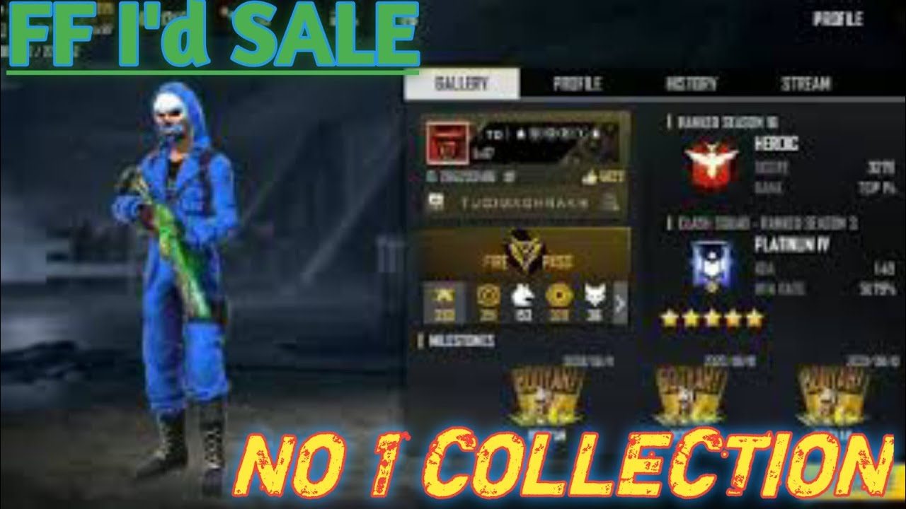| FREE FIRE ID SELL LOWEST PARICE LEVEL 76+ TOP COLLECTION ID SELL | PRO ID SELl  