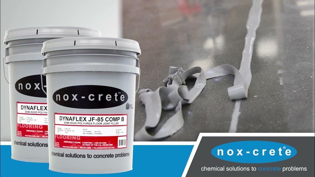 Dynaflex JF85 from NoxCrete. A 100 Solids, Fastsetting Industrial