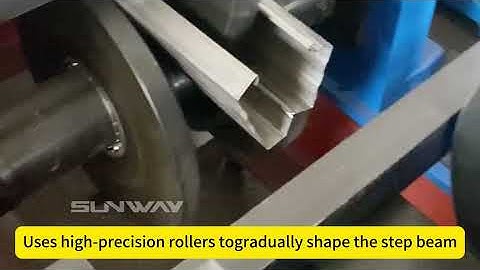 Unlock Precision Manufacturing with SUNWAY Step Beam Roll Forming Machine for Rack Systems