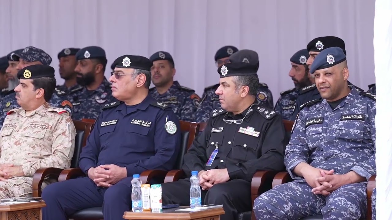 حفل تخريج دورة الصاعقة التأسيسية المشتركة الأولى   في معسكر قوات الأمن الخاصة سنة 2026 الكويت 