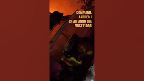 Coordinating operations at basement fires.