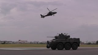 八尾駐屯地  創立記念行事　訓練展示　　2013年10月5日