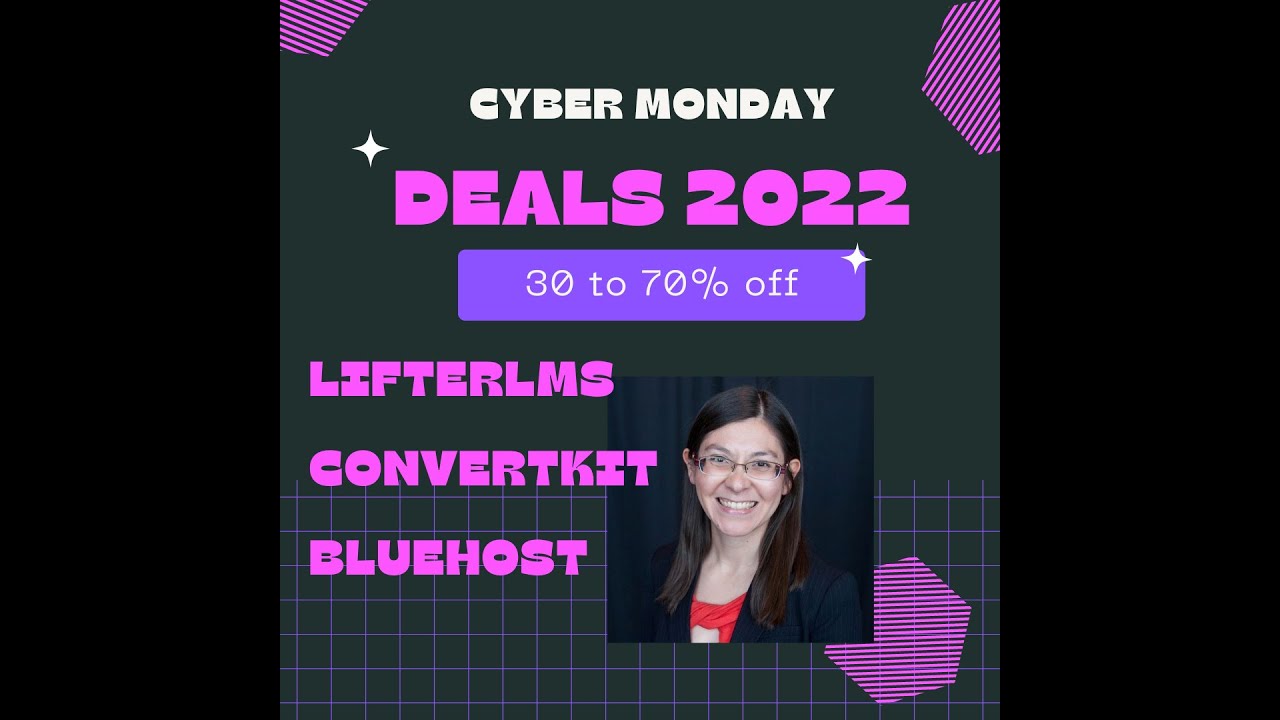 Best Cyber Monday Deals 2022: LifterLMS, ConvertKit, and Bluehost