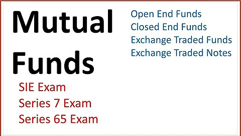 Series 7 Exam Prep Mutual Funds, REITs, ETFs & ETNs for SIE Exam, Series 6 Exam & Series 65 Exam.