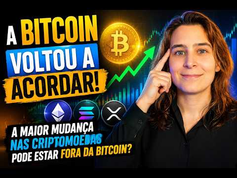 Bitcoin Voltou a Acordar! A Maior Mudança nas Criptomoedas Pode Estar Fora da Bitcoin? | Renda Maior