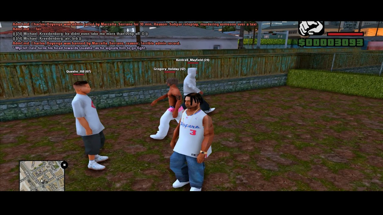 [LS-RP] WINONA AVENUE FAMILY BLOOD - Hood fight