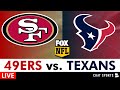 Watch 49ers vs. Texans Live: Score, Highlights & Play-by-Play | NFL Week 8 on Fox 🏈
